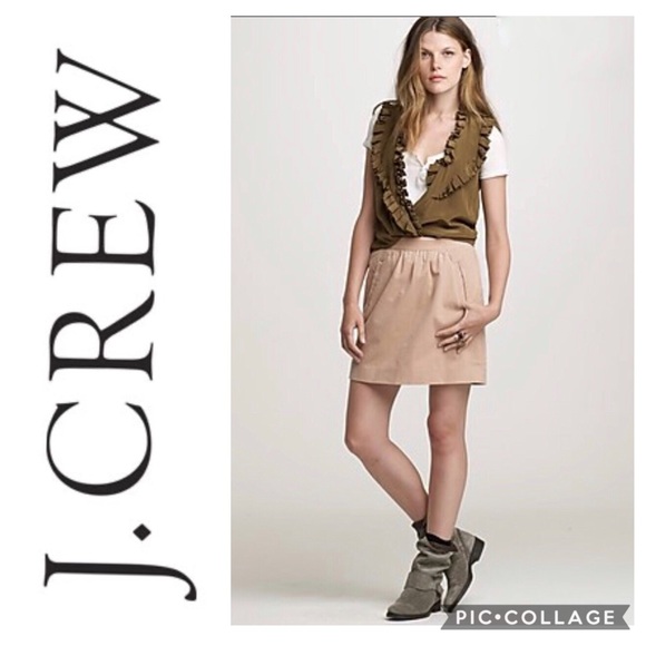 J. Crew Dresses & Skirts - J. Crew Atlee Mini Skirt Corduroy Size 6